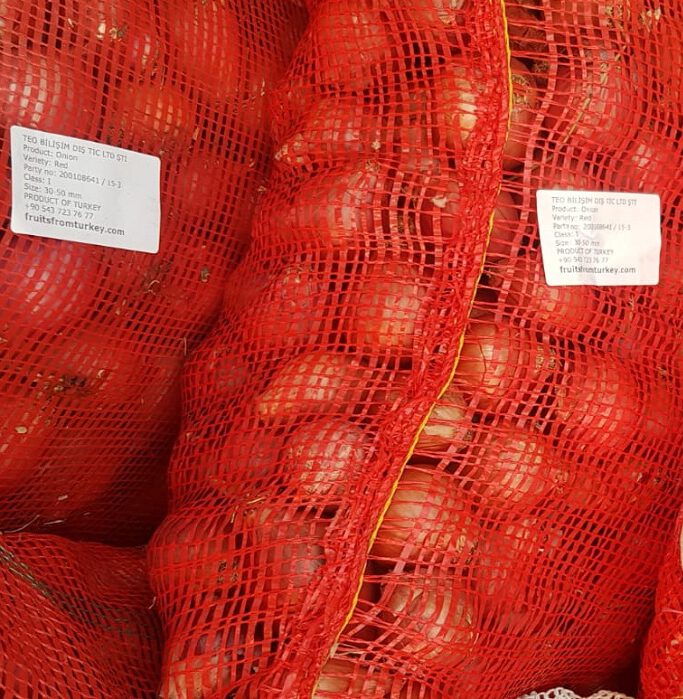 onions export